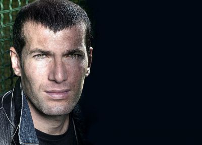 soccer, men, Zinedine Zidane, faces - random desktop wallpaper