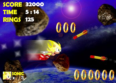 Sonic the Hedgehog - duplicate desktop wallpaper