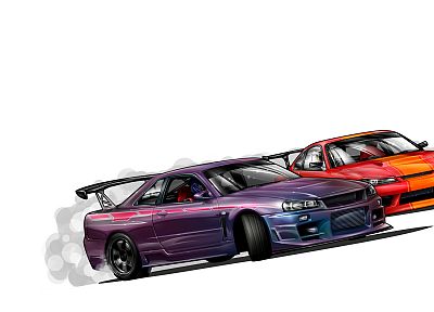 cars, artwork - desktop wallpaper