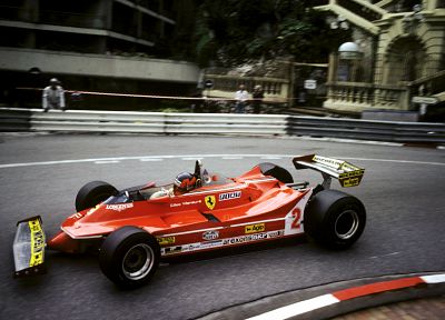 cars, Formula One, Gilles Villeneuve, Villeneuve - desktop wallpaper