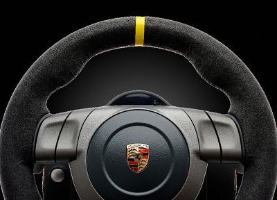 Porsche, cars, steering wheel - related desktop wallpaper