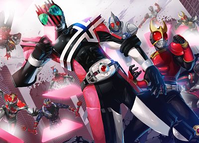 Kamen Rider - random desktop wallpaper