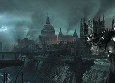 video games, Hellgate London - desktop wallpaper