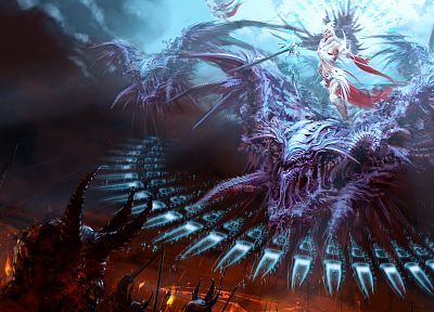 fantasy, dragons, artwork, 3D - related desktop wallpaper