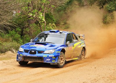 cars, Subaru Impreza WRC, racing - desktop wallpaper