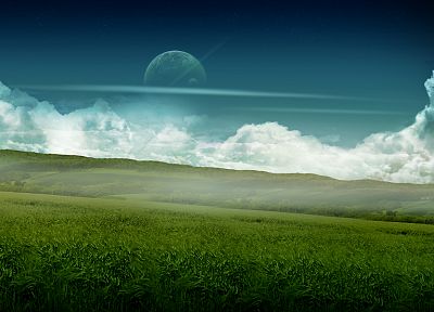 clouds, landscapes - desktop wallpaper