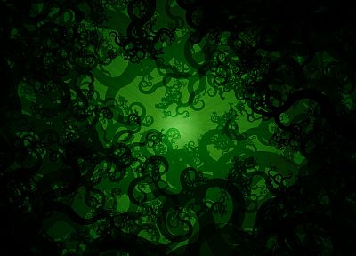 green, artwork - random desktop wallpaper