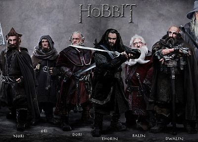 Gandalf, dwarfs, The Hobbit, Ian Mckellen, Martin Freeman, Bilbo Baggins, Dori, Thorin Oakenshield, Kili, Fili, Balin, Dwalin, Bifur, Oin, Gloin, Nori, Ori, Bombur, Bofur, The Hobbit: An Unexpected Journey - duplicate desktop wallpaper