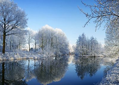 landscapes, winter - desktop wallpaper