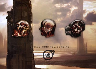 video games, Half-Life, Combine - random desktop wallpaper