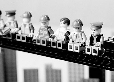 industrial plants, Legos - desktop wallpaper