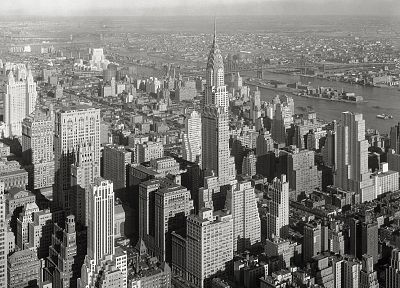 cityscapes, buildings, New York City, Chrysler Building - desktop wallpaper