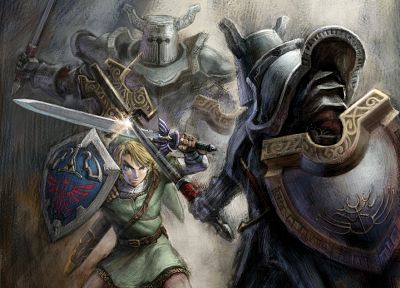 video games, Link, The Legend of Zelda - duplicate desktop wallpaper