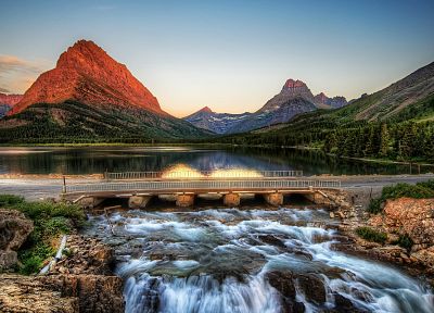 mountains, landscapes, nature, bridges, HDR photography - random desktop wallpaper