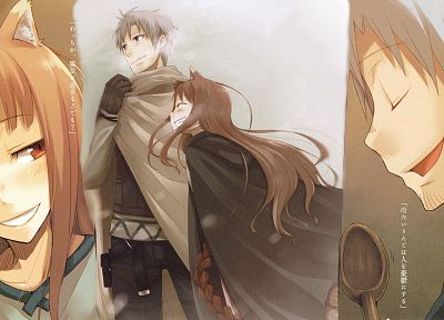 Spice and Wolf, animal ears, Craft Lawrence, Holo The Wise Wolf - random desktop wallpaper