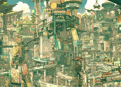 cityscapes, buildings, imperial boy - random desktop wallpaper