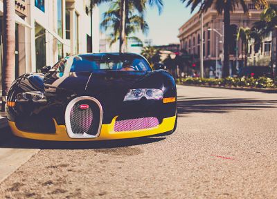 cars, Bugatti Veyron, Los Angeles - random desktop wallpaper