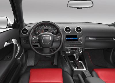 cars, Audi, car interiors - desktop wallpaper