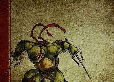 Teenage Mutant Ninja Turtles, raphael - duplicate desktop wallpaper