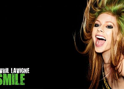 women, Avril Lavigne, smiling, singers - related desktop wallpaper