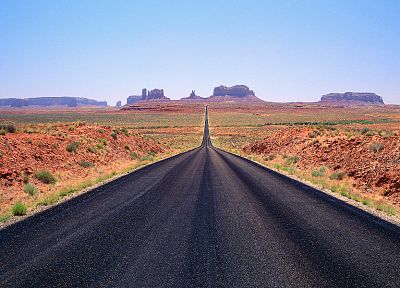 landscapes, deserts, roads - related desktop wallpaper