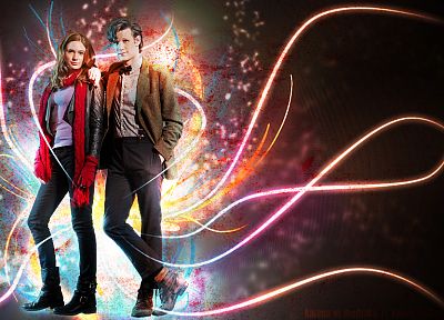 Matt Smith, Eleventh Doctor, Doctor Who - duplicate desktop wallpaper