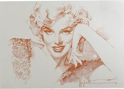 women, Marilyn Monroe - duplicate desktop wallpaper
