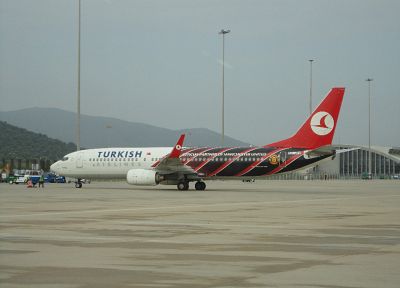 aircraft, Turkish, air, Manchester United - duplicate desktop wallpaper