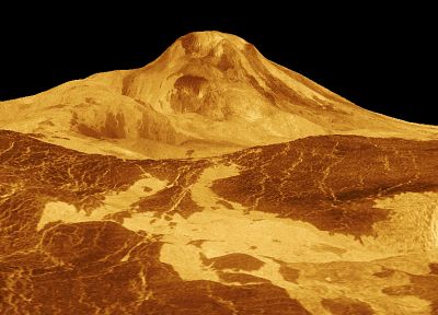 mountains, landscapes, planets, Venus - desktop wallpaper