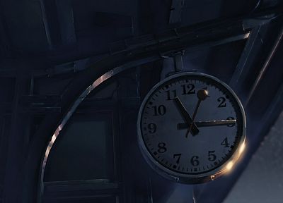 clocks, Makoto Shinkai, 5 Centimeters Per Second - related desktop wallpaper