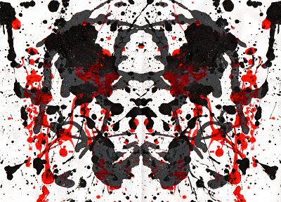 Rorschach test - duplicate desktop wallpaper