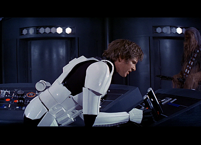 Star Wars, screenshots, Han Solo, Chewbacca, Harrison Ford - random desktop wallpaper