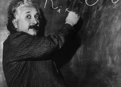 Albert Einstein - desktop wallpaper
