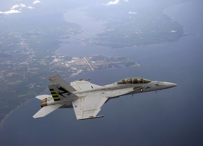 aircraft, military, F-18 Hornet - desktop wallpaper