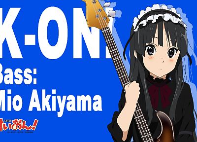K-ON!, Akiyama Mio - duplicate desktop wallpaper