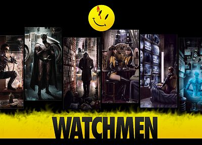 Watchmen, Rorschach, Silk Spectre, The Comedian, Nite Owl, Ozymandias, Dr. Manhattan, Adrian Veidt - related desktop wallpaper