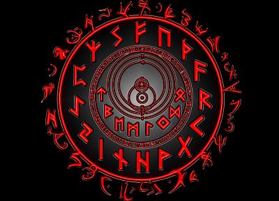 runes, futhark - random desktop wallpaper