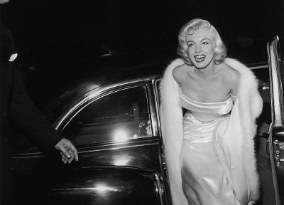 women, Marilyn Monroe, grayscale, monochrome - related desktop wallpaper