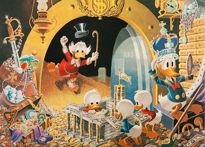 Disney Company, ducks, Donald Duck - duplicate desktop wallpaper