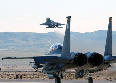 aircraft, military, F-15 Eagle - duplicate desktop wallpaper
