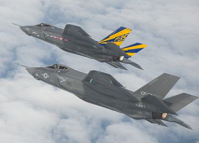 navy, F-35, flight - duplicate desktop wallpaper