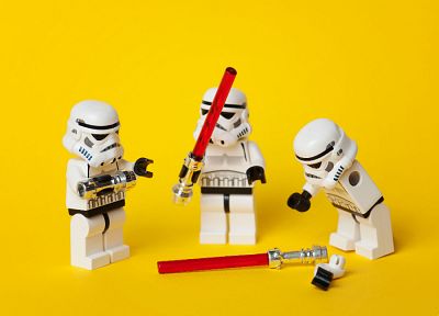 Star Wars, stormtroopers, Legos - random desktop wallpaper