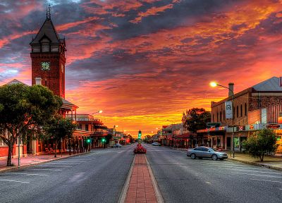 landscapes, cityscapes, streets, HDR photography - related desktop wallpaper