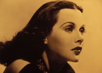 vintage, Hedy Lamarr - random desktop wallpaper
