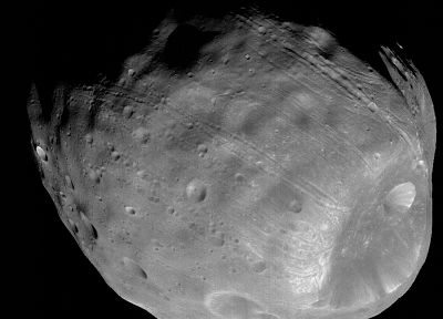 outer space, asteroids - duplicate desktop wallpaper