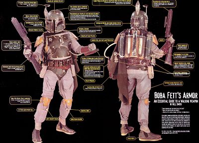 Star Wars, Boba Fett, armor - random desktop wallpaper