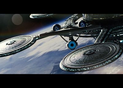 Star Trek, space station - duplicate desktop wallpaper
