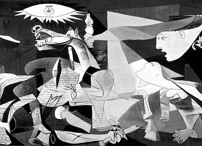 Pablo Picasso, Guernica - random desktop wallpaper