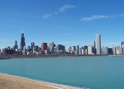 cityscapes, Chicago, architecture, buildings - desktop wallpaper