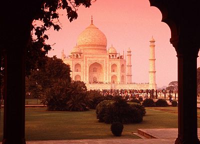 wonder, India, Taj Mahal - random desktop wallpaper